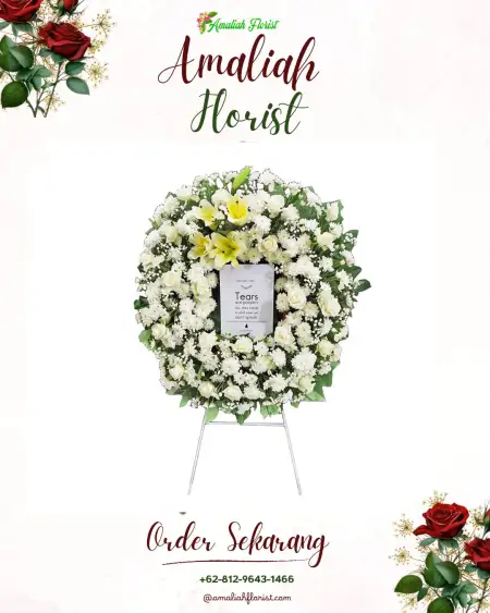 Krans Bunga Duka Pengantigan